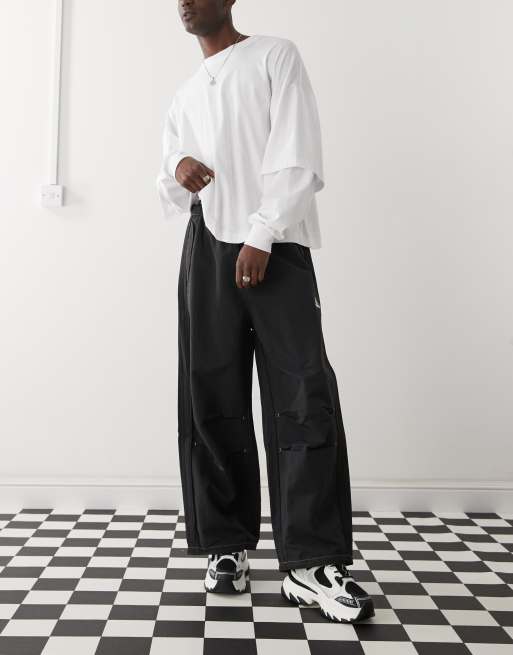 adidas Originals - Parachute - Broek in zwart