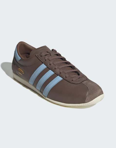 adidas Originals - Paris - Baskets - Marron et bleu ciel - view 1