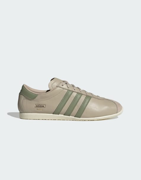 adidas Originals – Paris – Kakifärgade och gröna sneakers - view 1