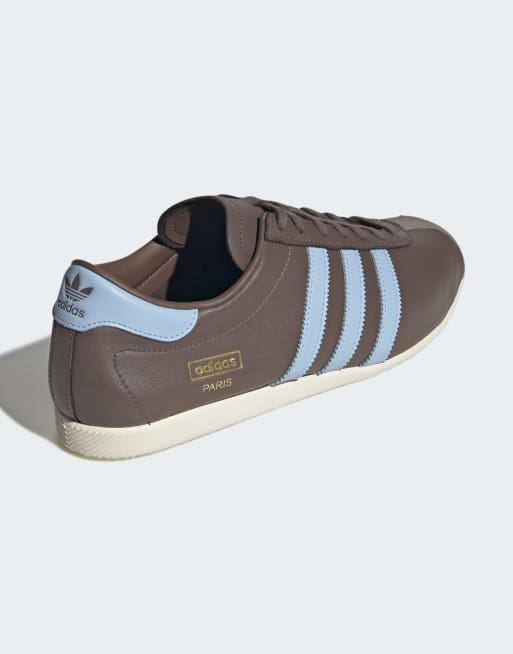 adidas Originals – Paris – Sneaker in Braun und Himmelblau, 3 von 4