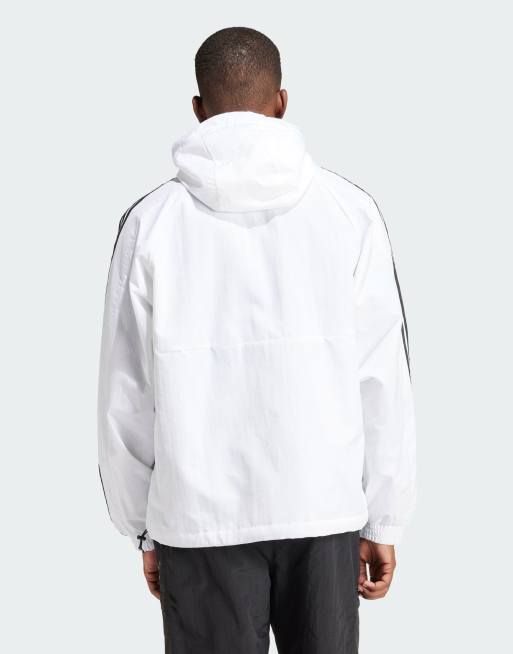 Adidas clearance white parka