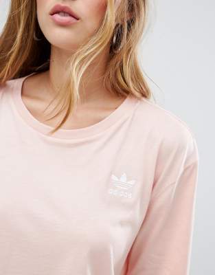 adidas pastel pink shirt