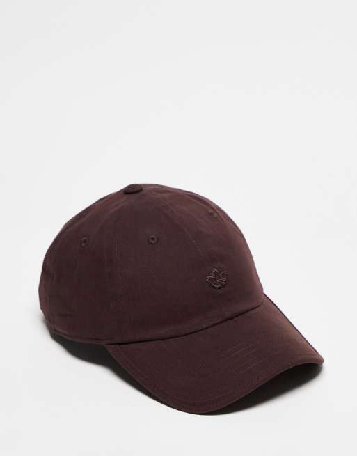 adidas Originals - PE - Cappellino dad fit marrone slavato