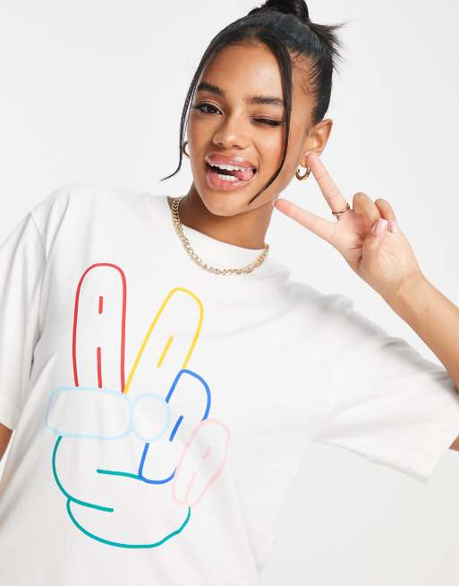 Peace t outlet shirt