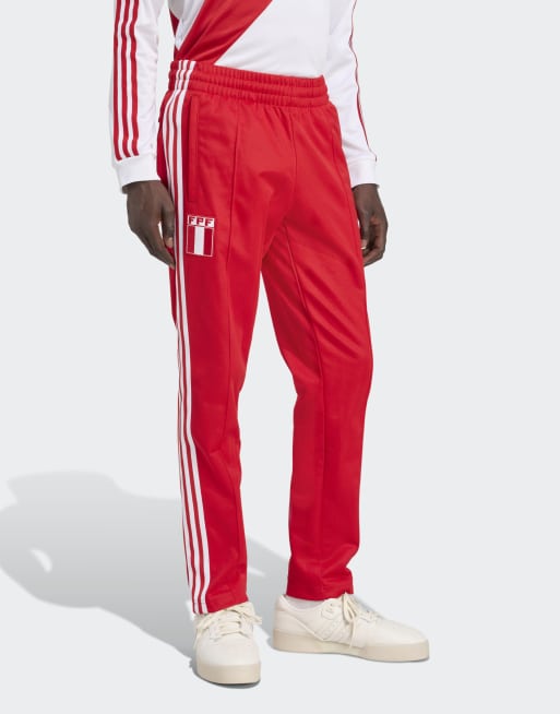 adidas Originals - Peru - Trainingsbroek in scharlakenrood