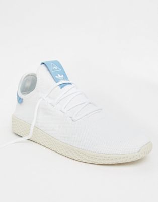 adidas originals pharrell williams tennis hu trainers in white