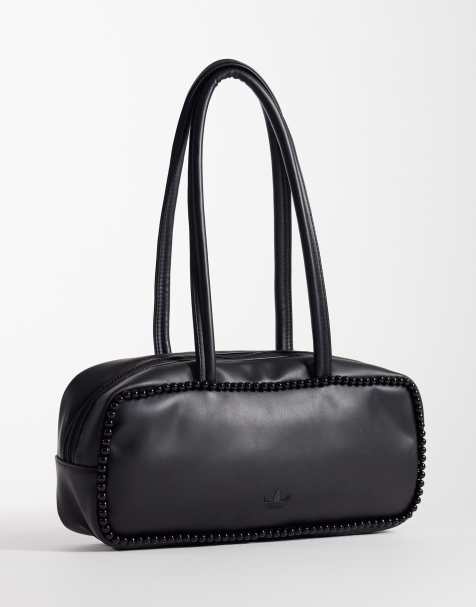 adidas Originals – Piloten-Schultertasche in Schwarz - view 1