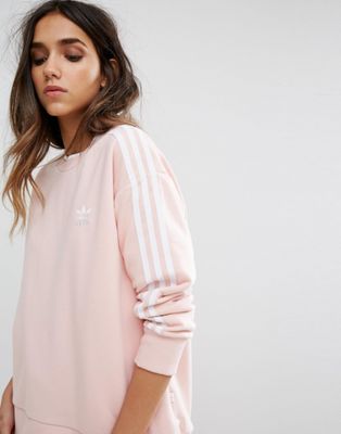 adidas originals pink jumper