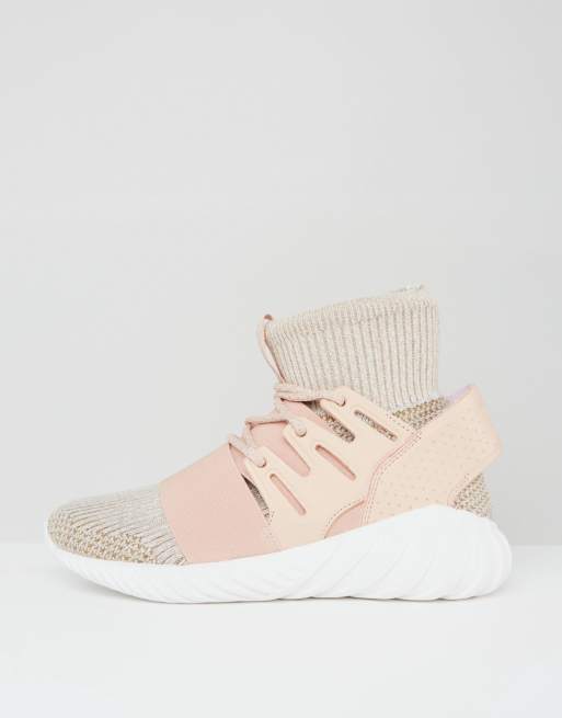 adidas Originals Pink Tubular Doom Sneakers