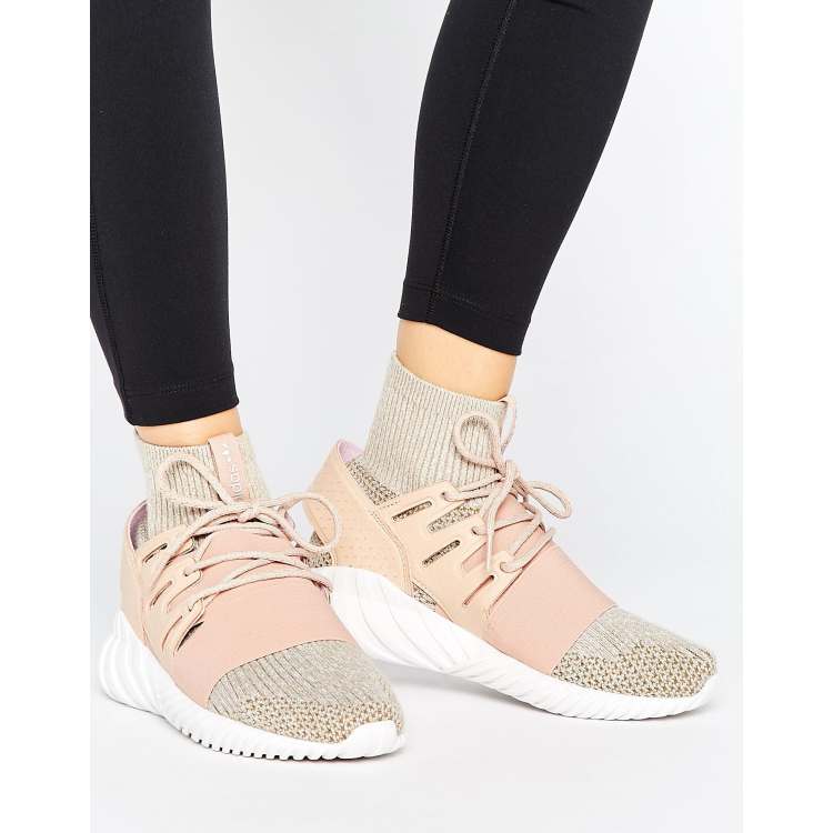 adidas Originals Pink Tubular Doom Trainers ASOS