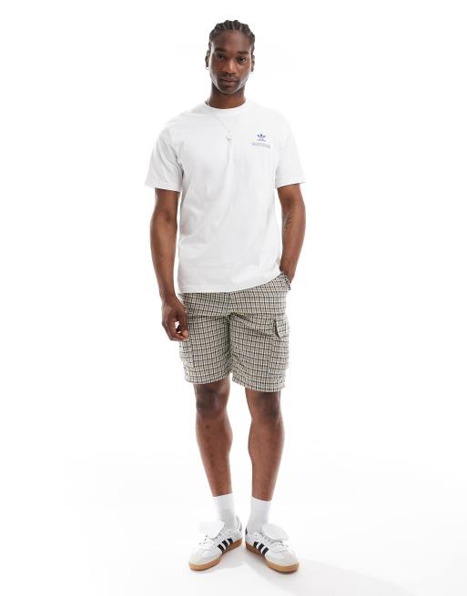 adidas Originals pizza graphic t-shirt in white