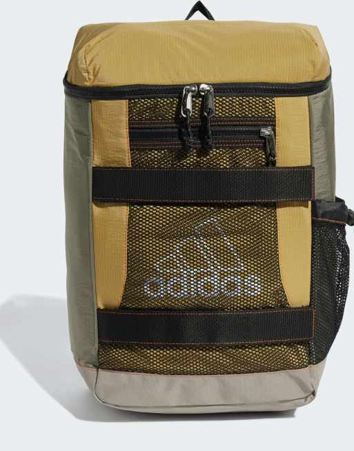 adidas Originals – Plecak w kolorze srebrnoszarym i jasnobeżowym