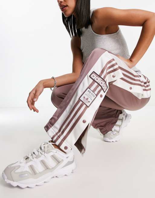 adidas Originals Plus – Adibreak – Fioletoworóżowe spodnie dresowe