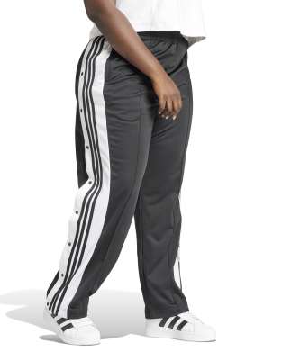 adidas Originals Plus Adibreak track pants in black and blue