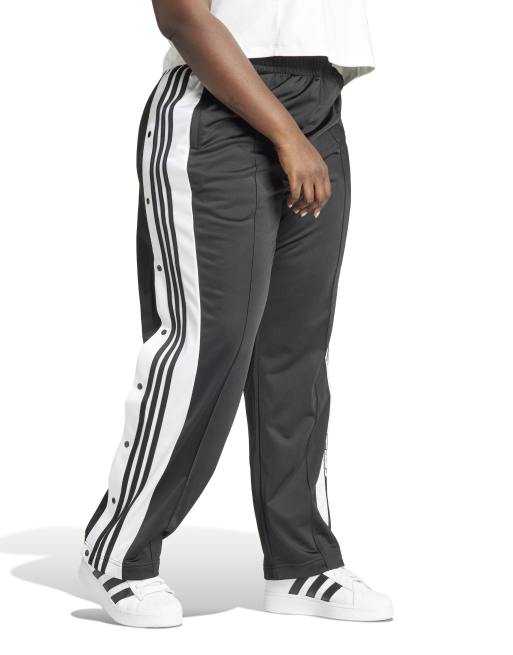 adidas Originals Plus Adibreak track pants in black and blue