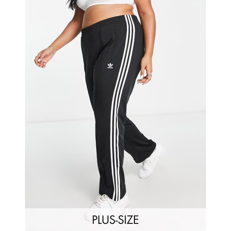 clase convergencia cantidad adidas Originals Plus adicolor firebird track pants in black | ASOS