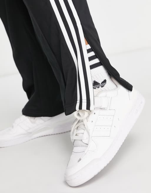 adidas Originals Plus adicolor firebird track pants in black | ASOS