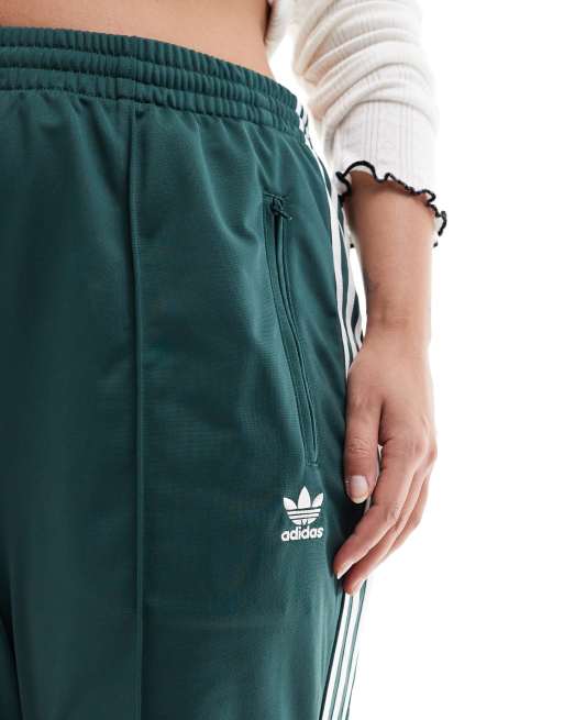adidas Originals Plus Adicolor Firebird track pants in green