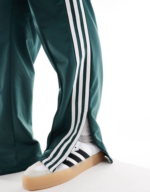 adidas Originals Plus Adicolor Firebird track pants in green