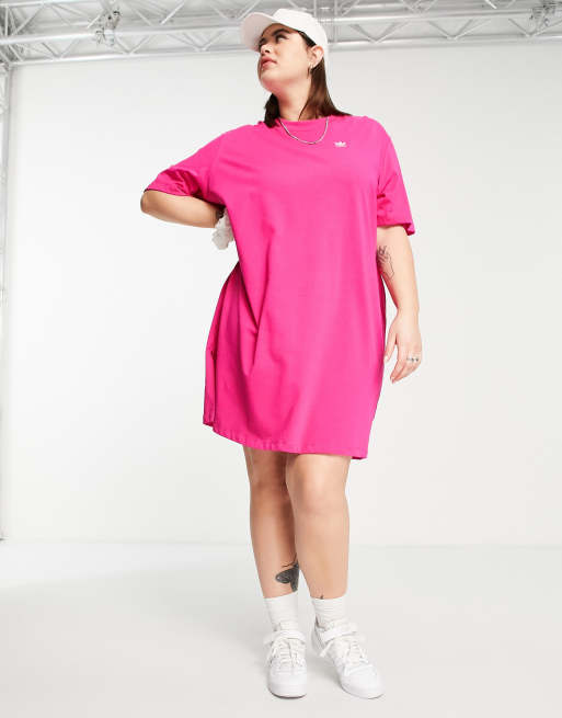 Plus size adidas t cheap shirt dress