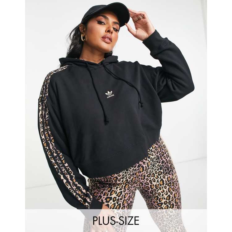 Leopard store adidas hoodie