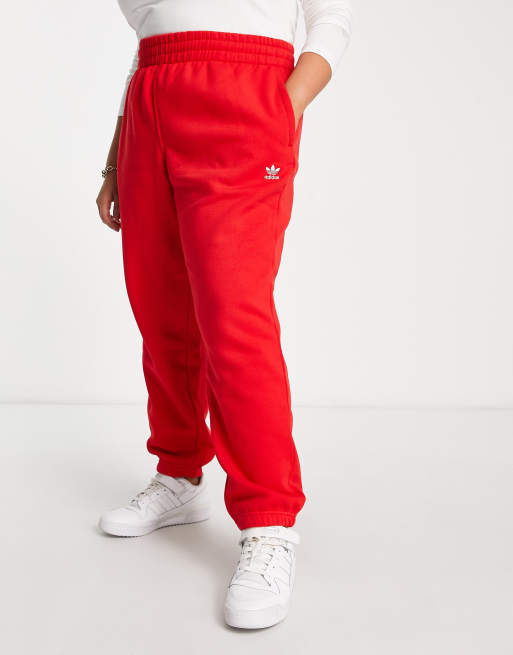 adidas Originals essential jogger in red