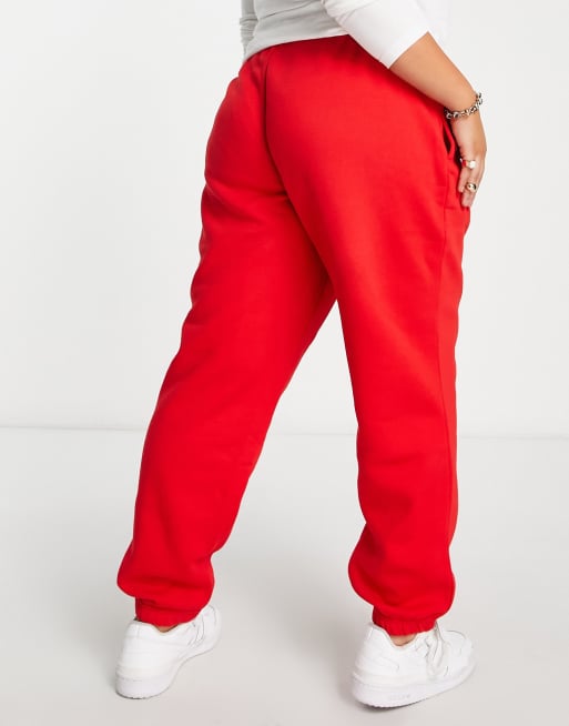 adidas Originals Plus Essential Pantalon de jogging Rouge