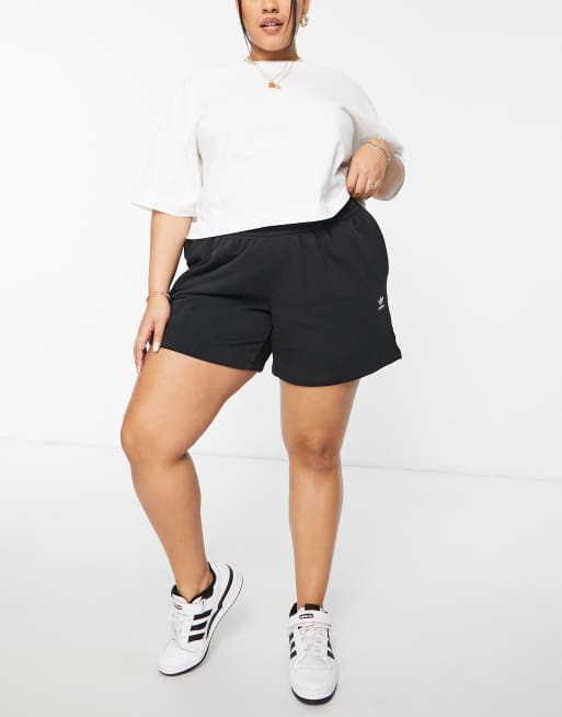 Women's plus size adidas hot sale shorts