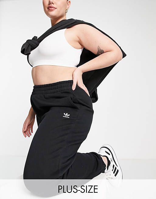 adidas Originals Plus Essentials sweatpants in black | ASOS