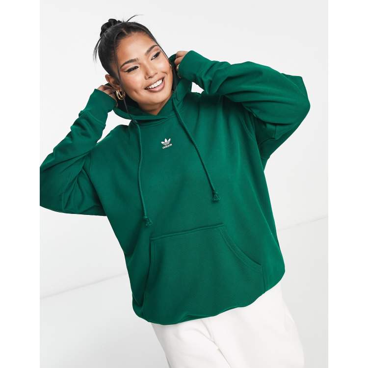 adidas Originals Essentials sweatshirt in dark green