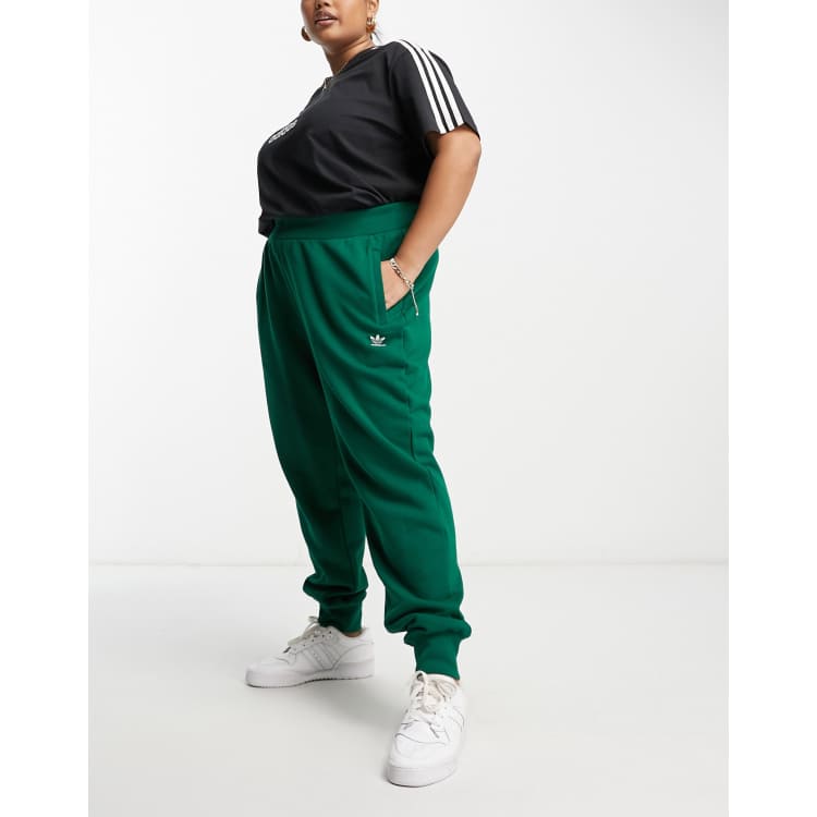 adidas Originals superstar track pant in green, ASOS