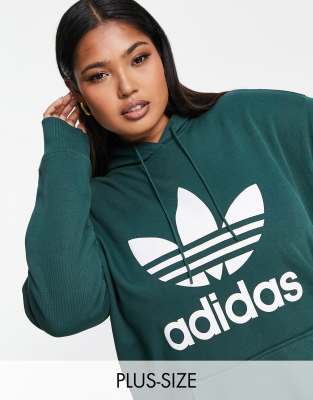 adidas Green Trefoil Hoodie