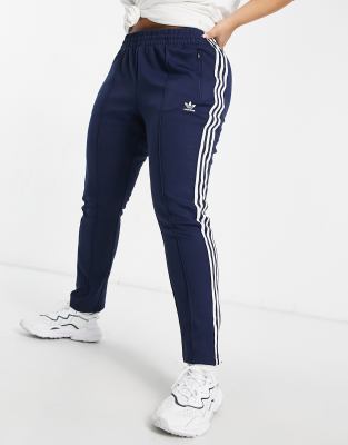 adidas three stripe track pants