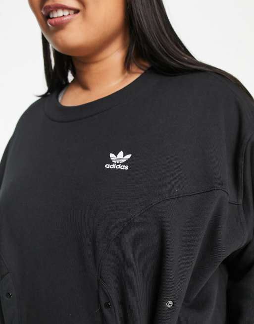 Adidas originals clearance sweatshirt dress