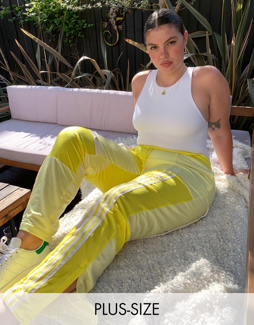 adidas Originals Plus x Danielle Cathari Plus - Trainingsbroek in geel
