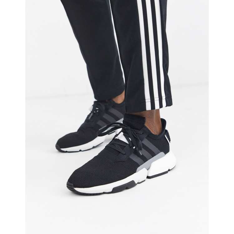 Adidas originals herren outlet sneaker pod-s3.1 in schwarz