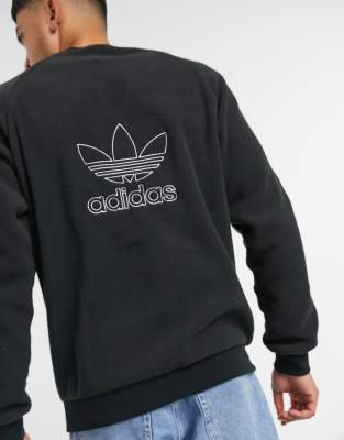 adidas fleece sweatshirt