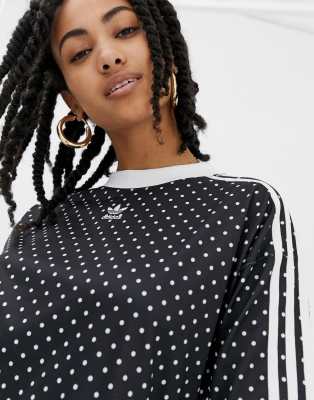 adidas polka dot dress