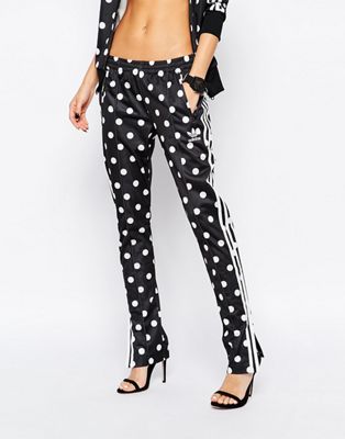 black and white polka dot adidas