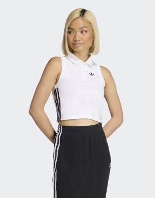 adidas Originals - Polo - Blanc/noir