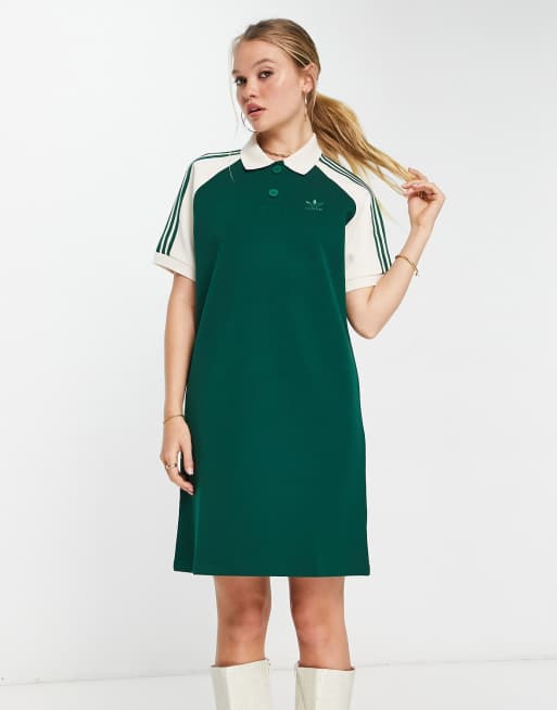 adidas Polo Shirt Dress - Green | Women's Lifestyle | adidas US