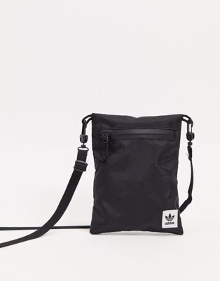 adidas Originals pouch bag in black | ASOS