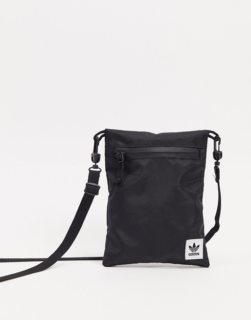 adidas Originals pouch bag in black