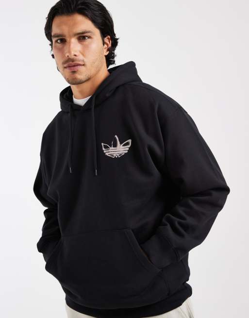 adidas Originals – Powder Tongue – Kapuzenpullover in Schwarz, 3 von 5