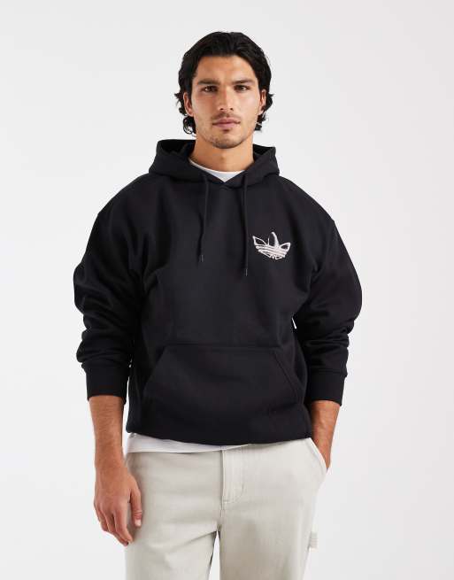 adidas Originals – Powder Tongue – Kapuzenpullover in Schwarz, 4 von 5