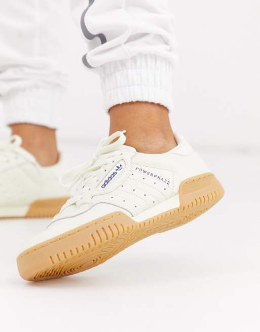 adidas Originals Powerphase Baskets Blanc cass