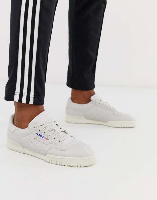 Adidas powerphase grey & off outlet white