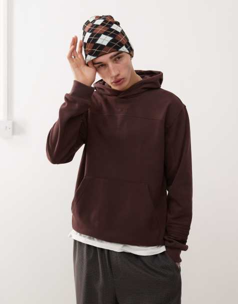 adidas Originals – Pre-Loved – Kapuzenpullover in Braun - view 1