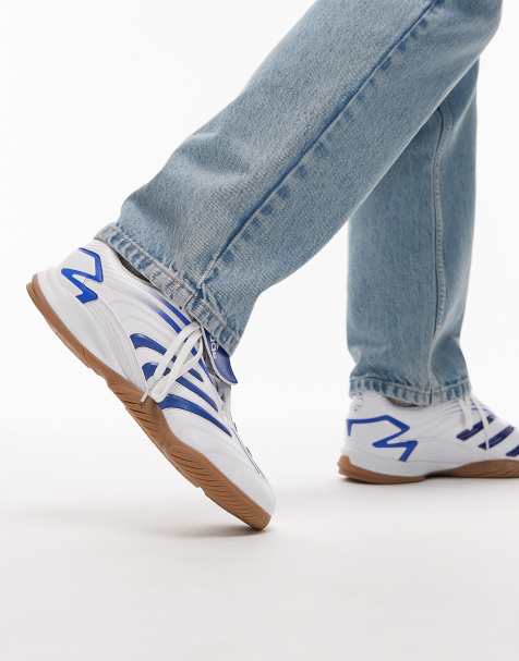 adidas Originals - Predator Sala - Hvide og blå sneakers - view 1