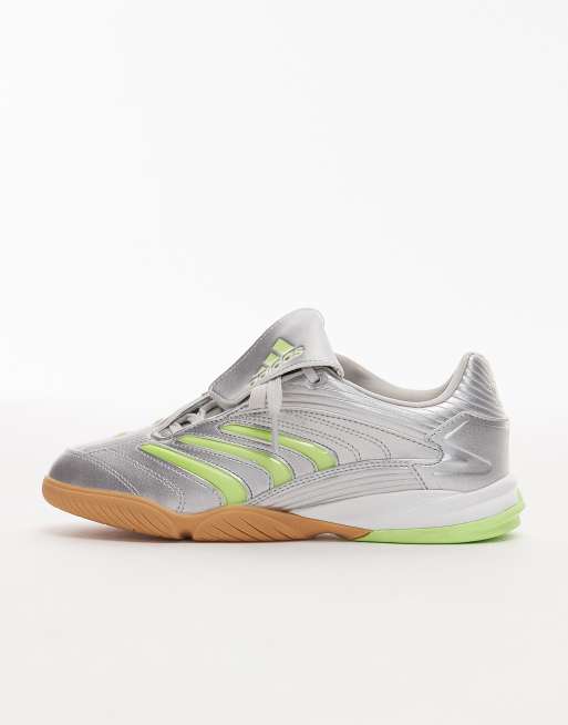 adidas Originals – Predator Sala – Sneaker in Metallic-Silber und Grün, 2 von 5
